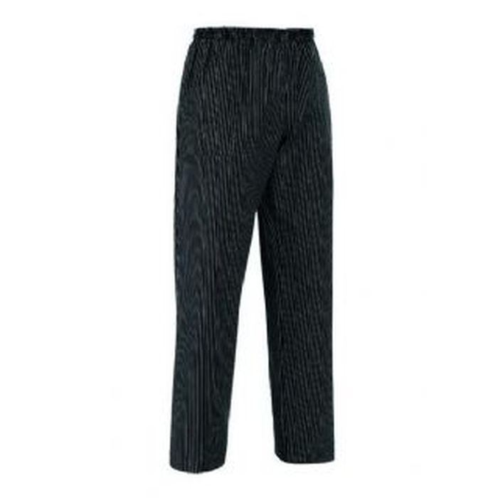 Pantalone coulisse tasca a toppa, gessato