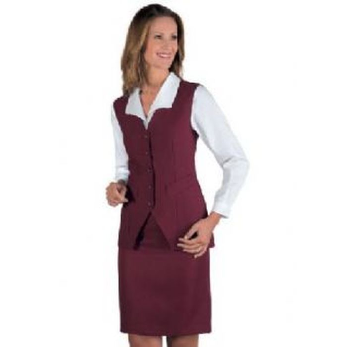 Gilet Donna Bordeaux