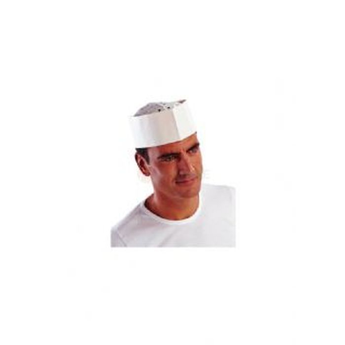 Cuffia monouso in carta, con parte superiore perforata.scat da 100 pz.