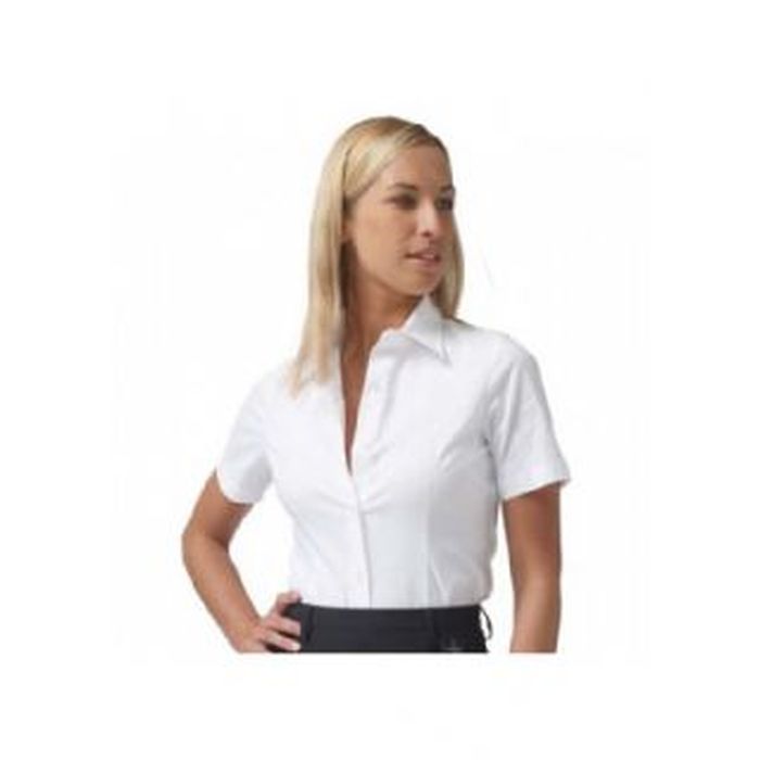 Camicia donna Barbara,manica corta, Bianca