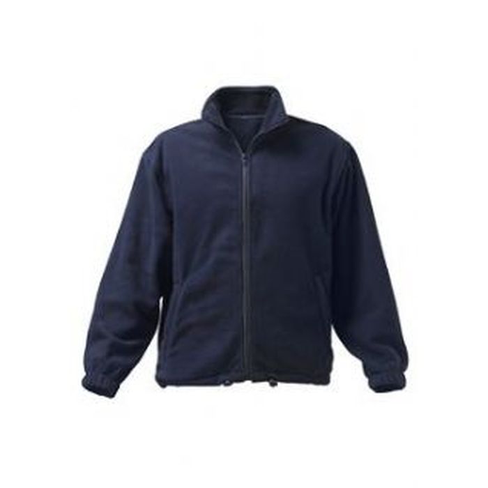 Pile zip lunga antipilling blu 300gr.