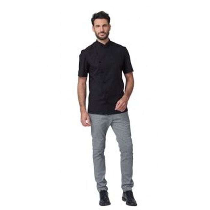 Giacca cuoco Nick manica corta  , tg.XS/XXXL