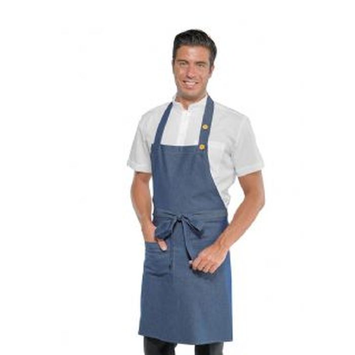 Grembiule con pettorina Rodi, jeans