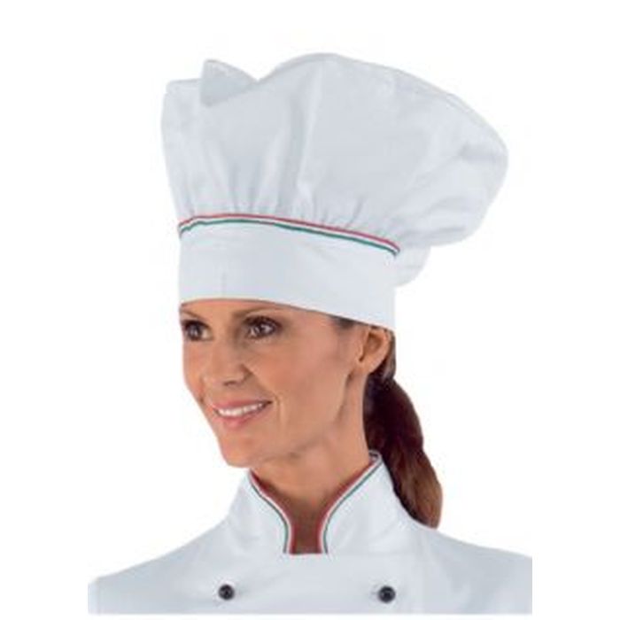 Cappello cuoco Tricolore, cotone