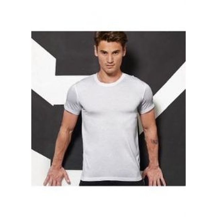 T-shirt Exact bianca, 150 gr, manica corta, B&C
