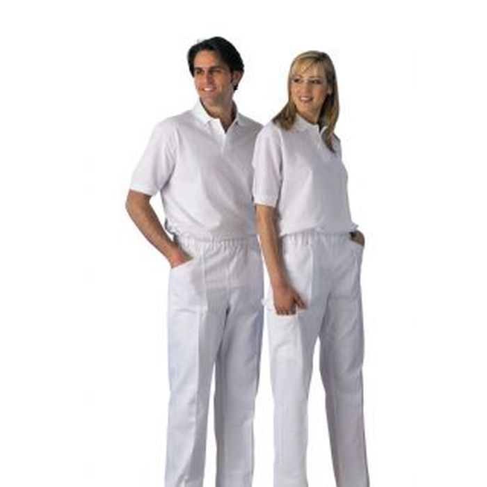 Pantalone unisex ,bianco - azzurro- verde,Zaccaria