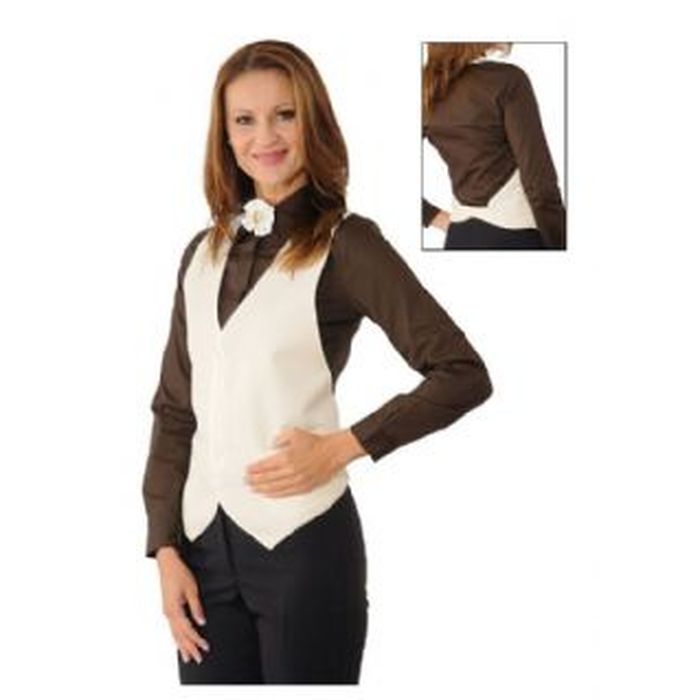 Gilet Bolero Crema One Size