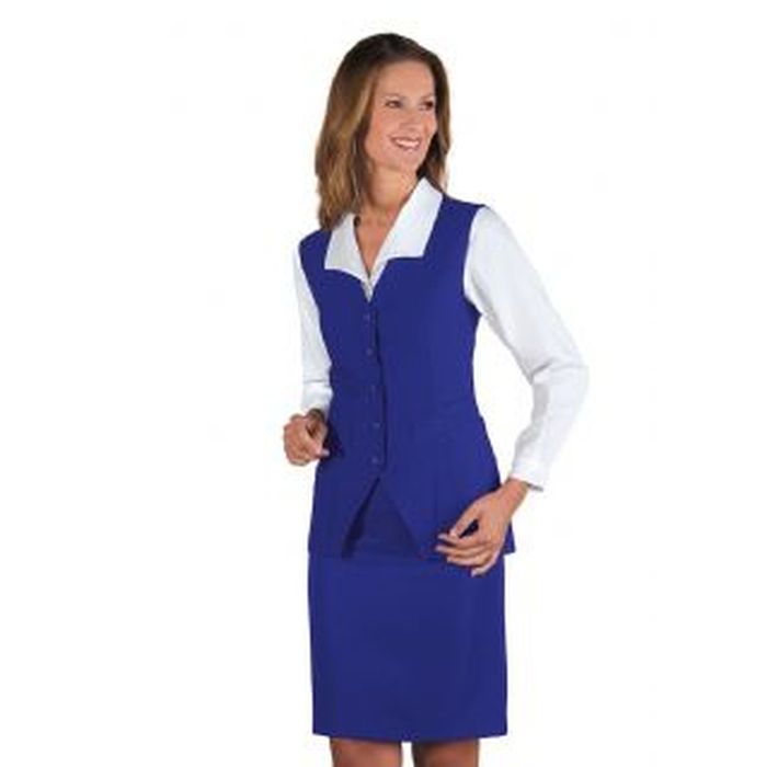 Gilet donna, Blu cina