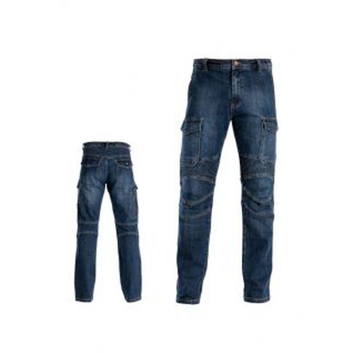 Pantalone Jeans Biker misto cotone elasticizzato