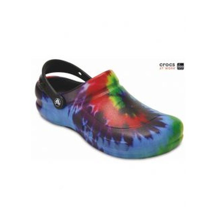 Calzatura Crocs Bistro Black/Multi  in Croslite antiscivolo