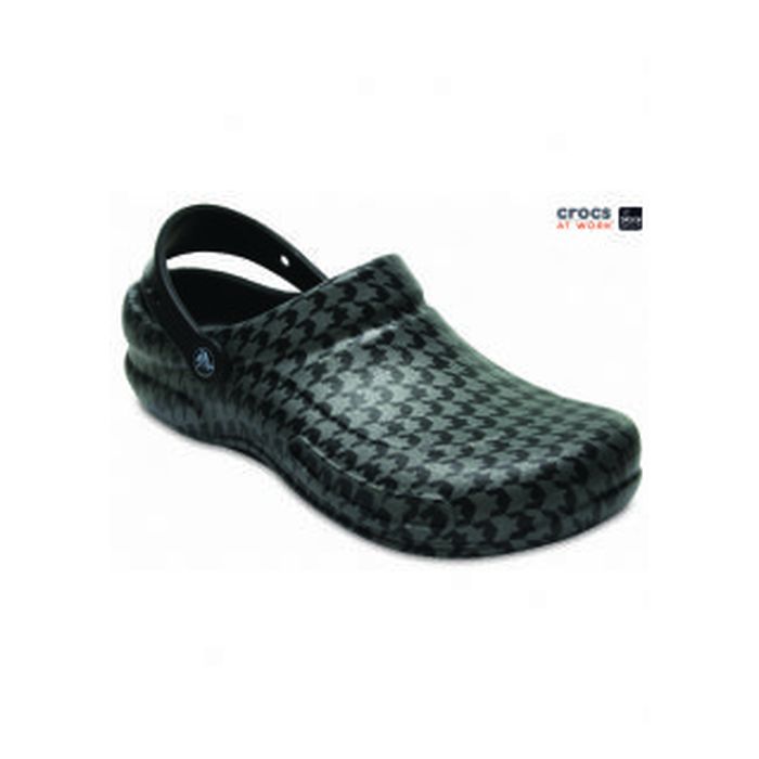 Calzatura Crocs Bistro Black/Silver  in Croslite antiscivolo