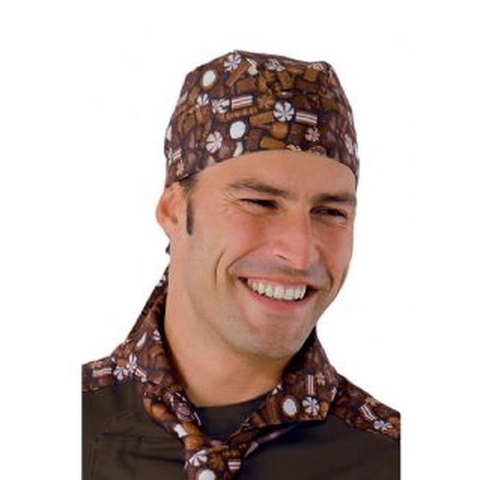 Bandana cuoco Chocolate