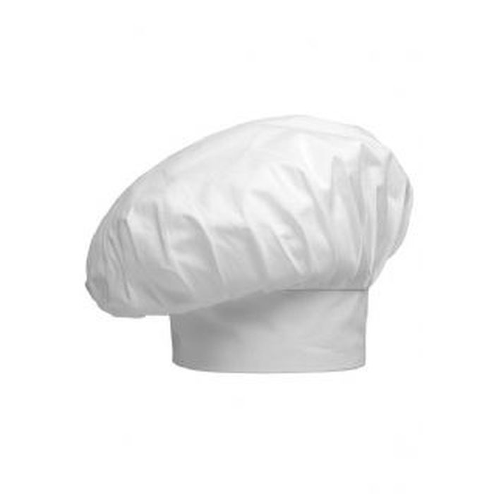 Cappello cuoco Bianco, cotone