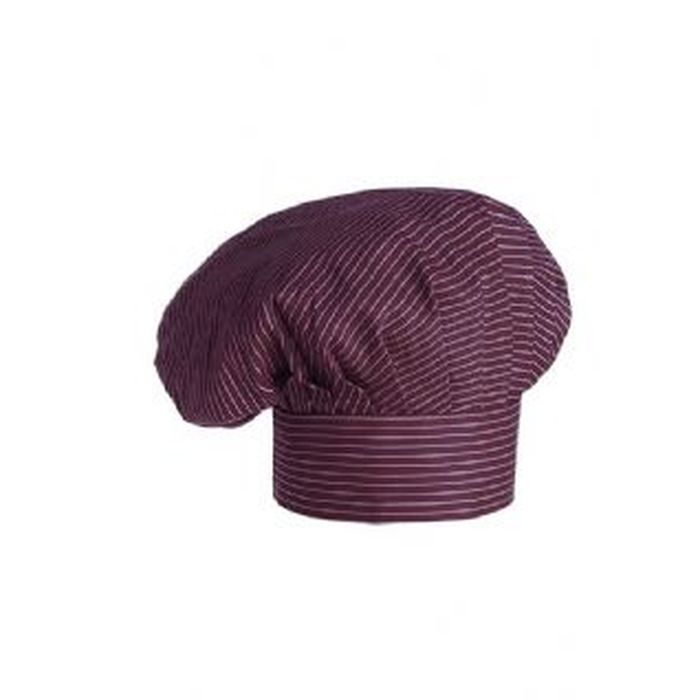 Cappello cuoco Wine, misto cotone