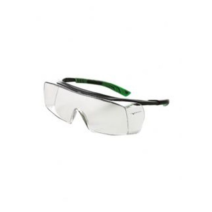 Occhiale di protezione art. 5X7 sovrapponibile, con aste regolabili
