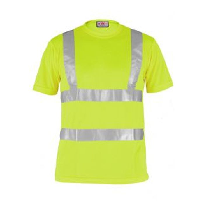 T-shirt Alta Visibilità Avenue, giallo o arancio