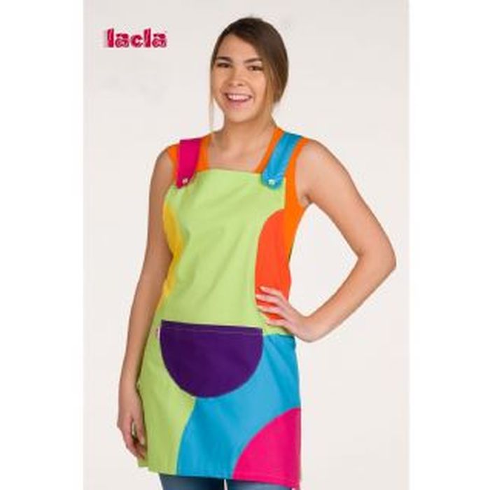 Scamiciato scuola con tasca Multicolor