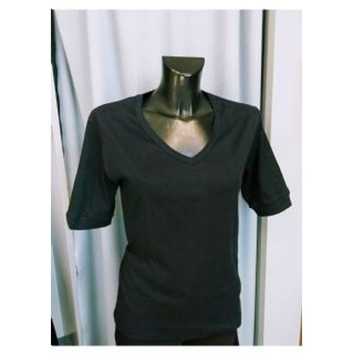 T-shirt Antimacchia uomo/donna, colore nero