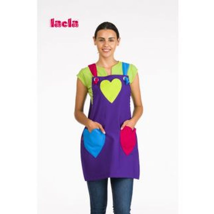 Scamiciato scuola con tasche Corazones